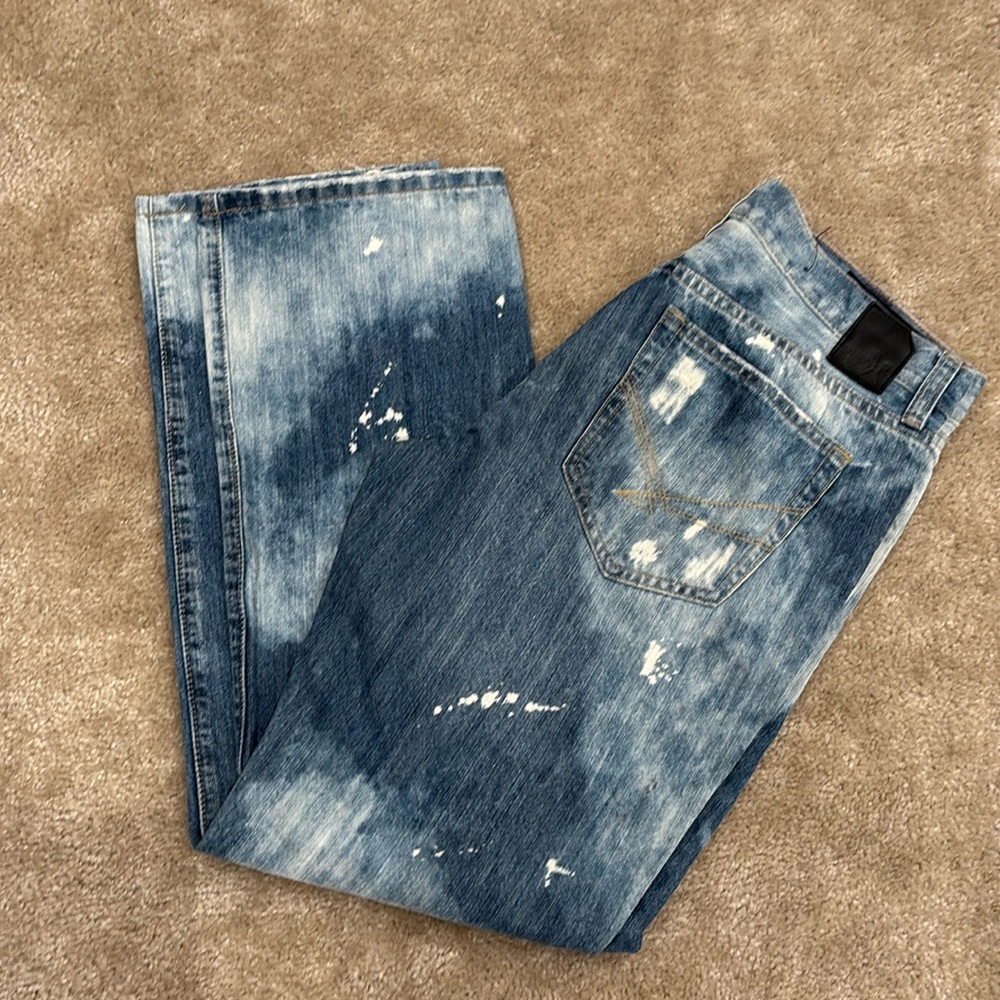 Marco ecko acid wash jeans